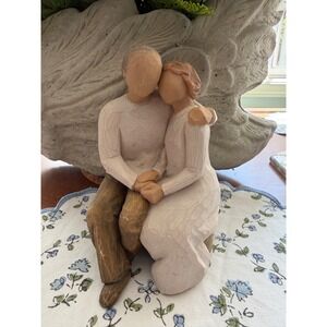 Willow Tree I Love Thee Anniversary Couple Figurine Susan Lordi Hand Painted